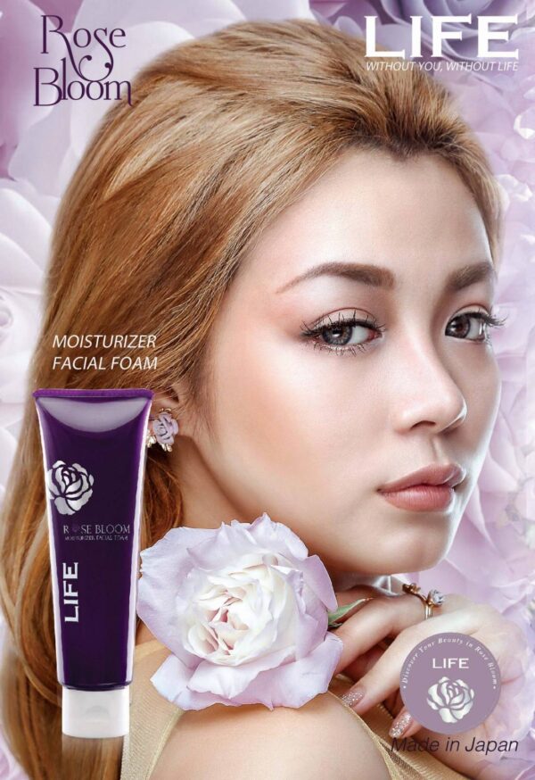 Rose Bloom Facial Foam - Image 3